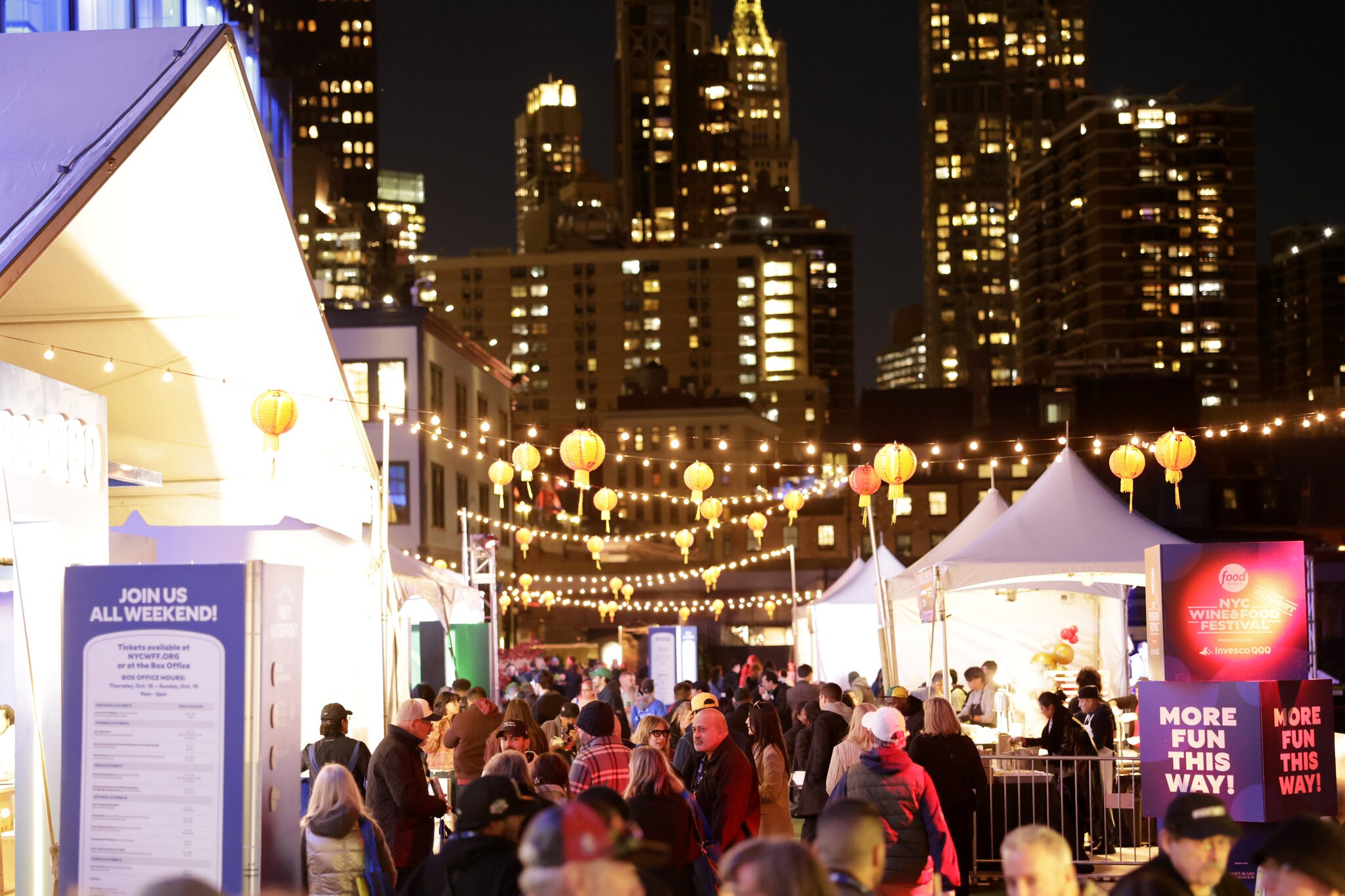 New York City Wine & Food Festival Returns to the Seaport October 15–18
