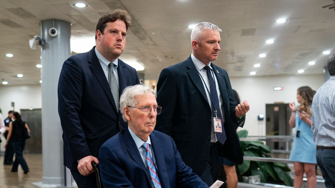 McConnell discharged from rehab center, Senate return still unclear