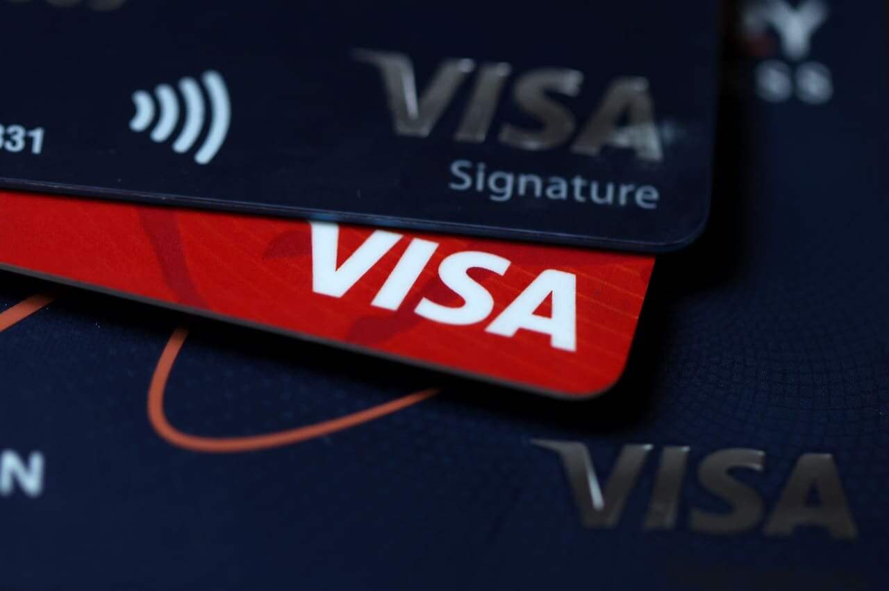 Visa and Mastercard stocks hit fresh records, underscoring a resilient U.S. consumer
