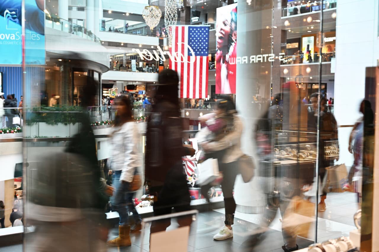 Americans are spending plenty