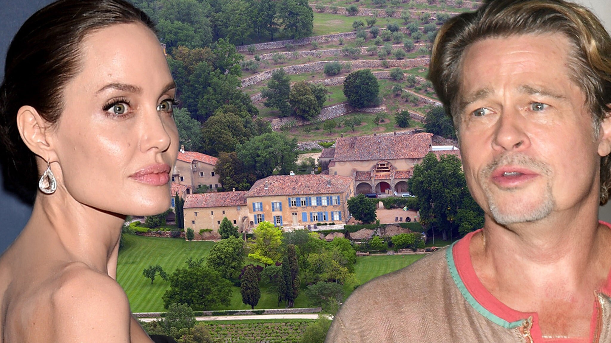 Brad Pitt and Angelina Jolie's French Winery Threatened By Wildfires