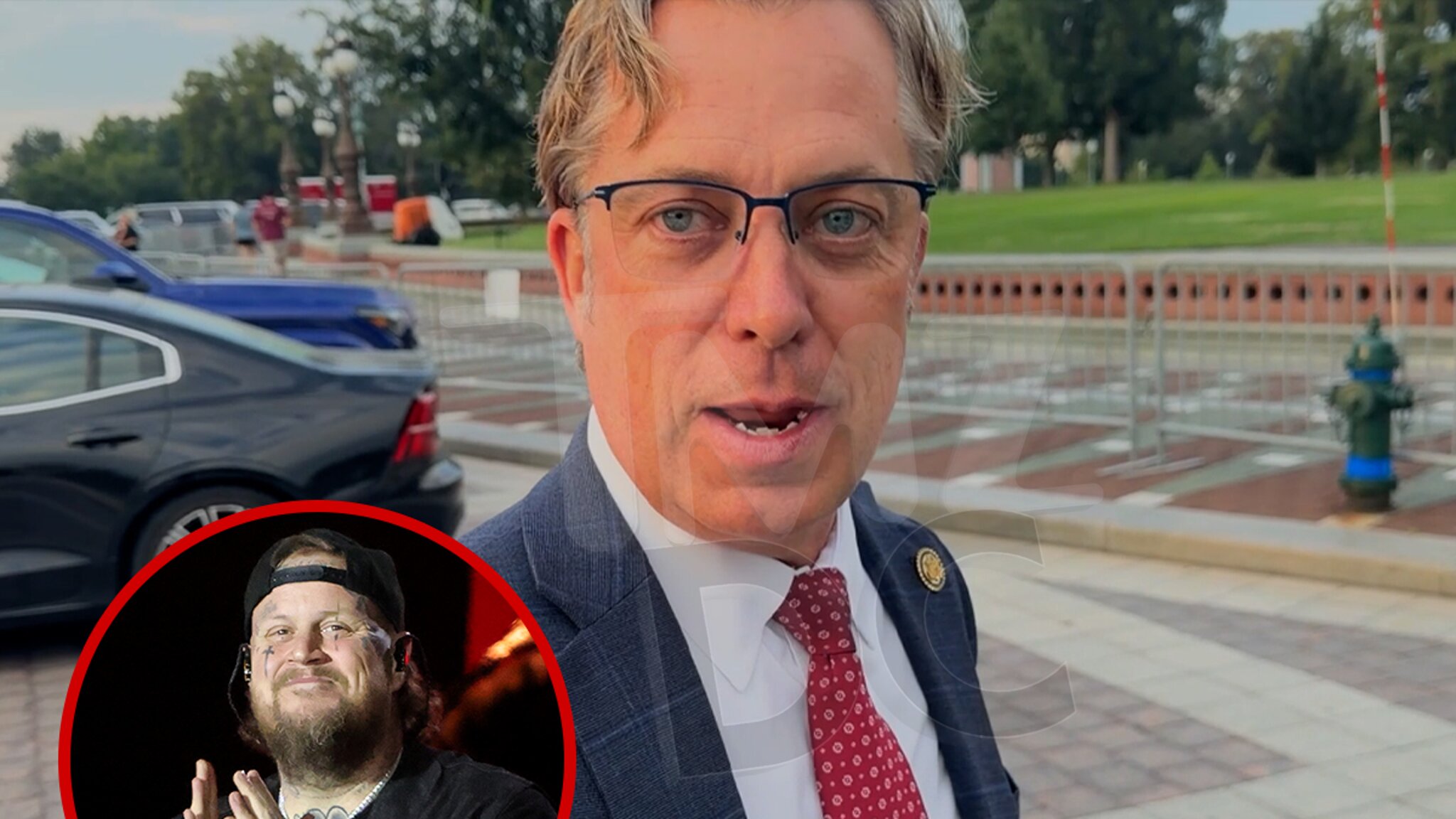 Rep. Andy Ogles Blames Ozempic for Jelly Roll's Trump Trash Talk