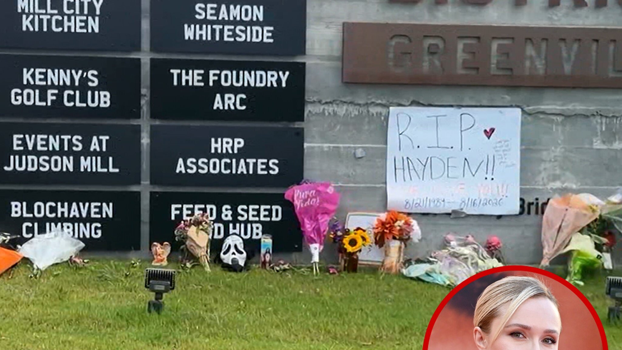Hayden Panettiere Fans Give Nod To 'Scream' Role at Makeshift Memorial