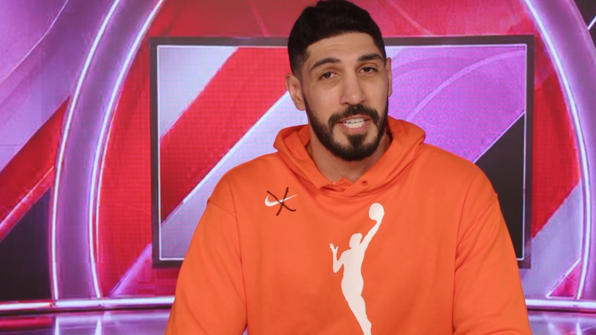 Enes Kanter Freedom Attending Fever-Sky Game Amid WNBA Controversy