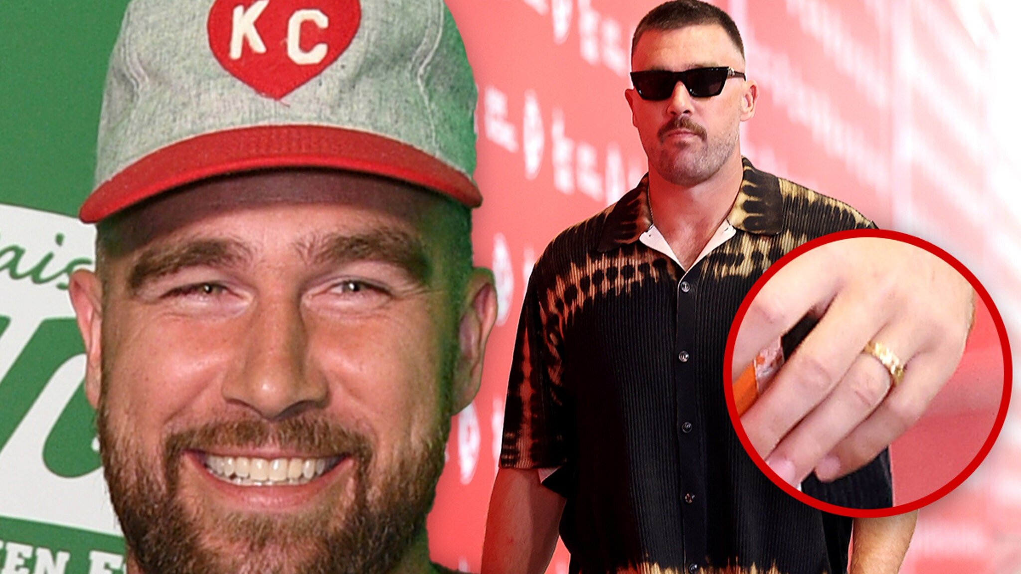 Travis Kelce Shows Off Wedding Band at First Chiefs Preseason Game
