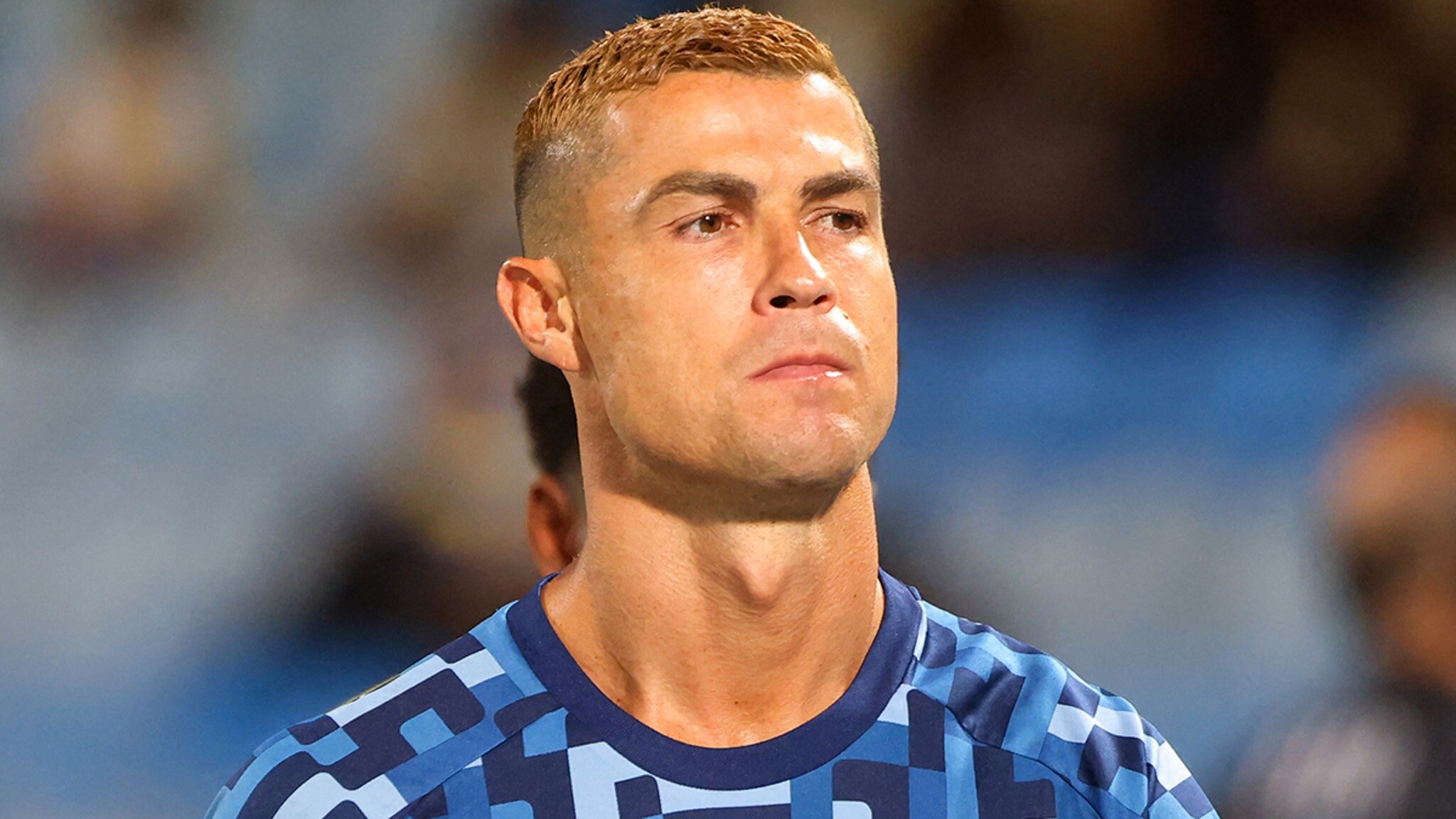 Cristiano Ronaldo Rocks Surprising New Blonde Hair