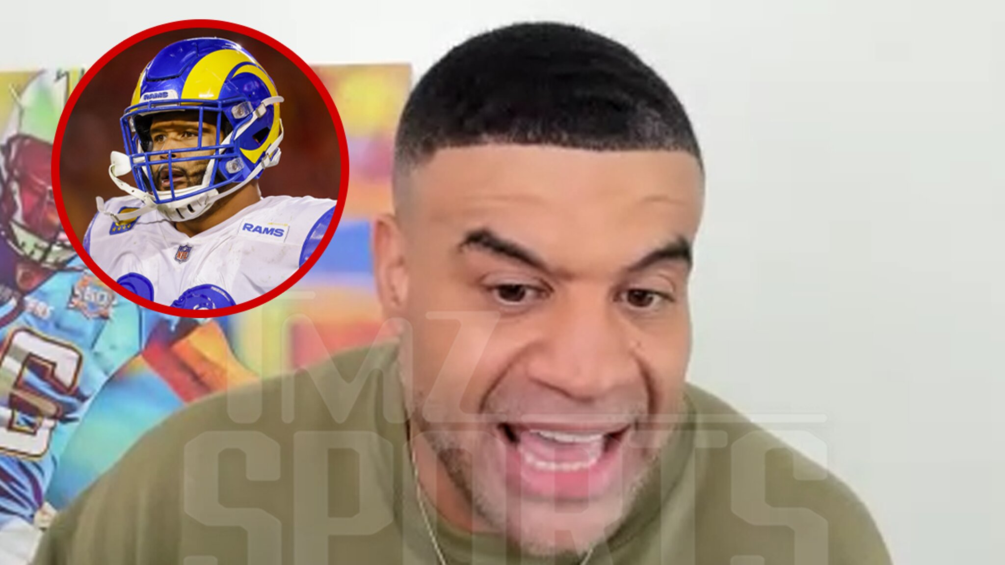 Aaron Donald Would Be 'Top 3' NFL Player At 80 Percent, Shawne Merriman Says