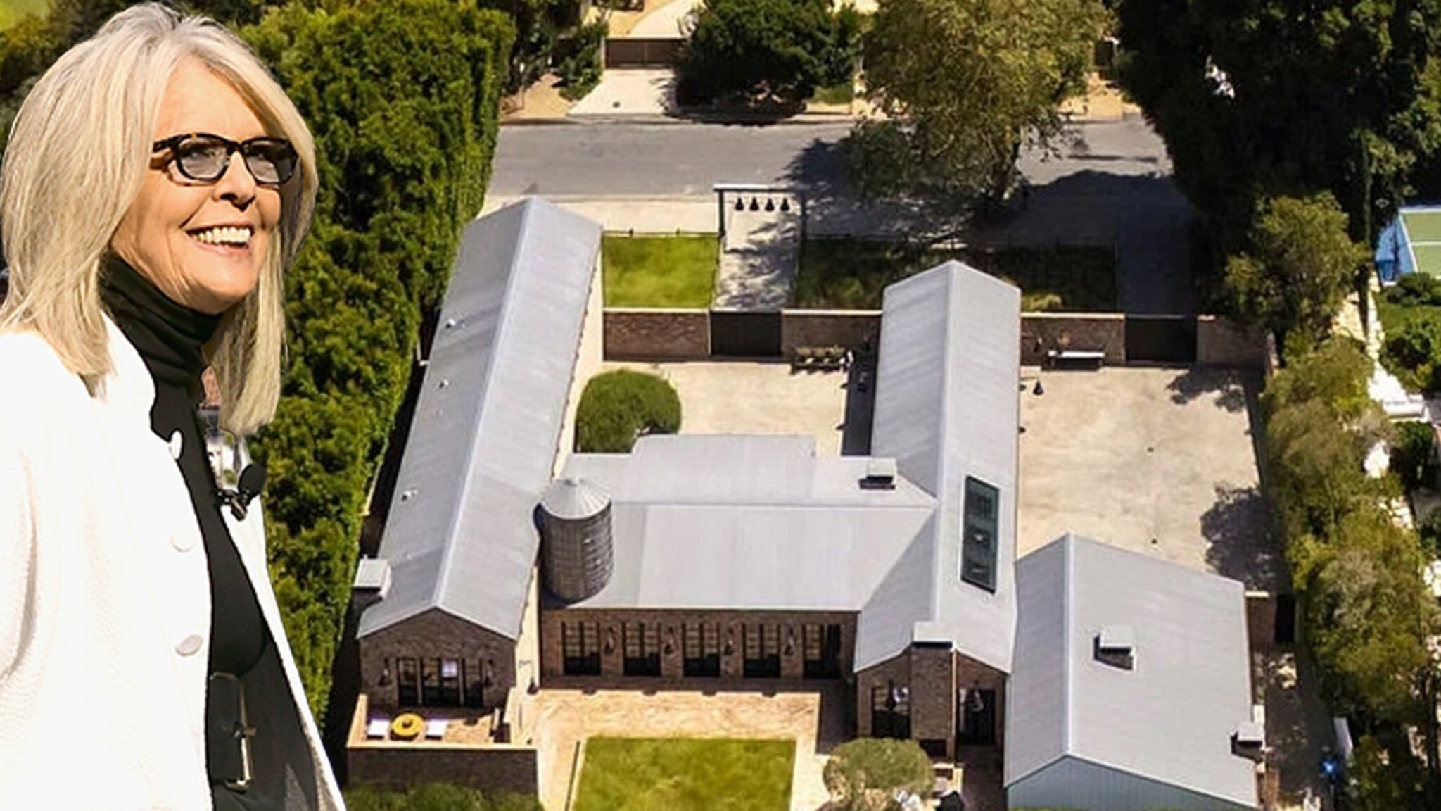 Diane Keaton's 'Three Little Pigs' L.A. Estate Sells for $18 Million