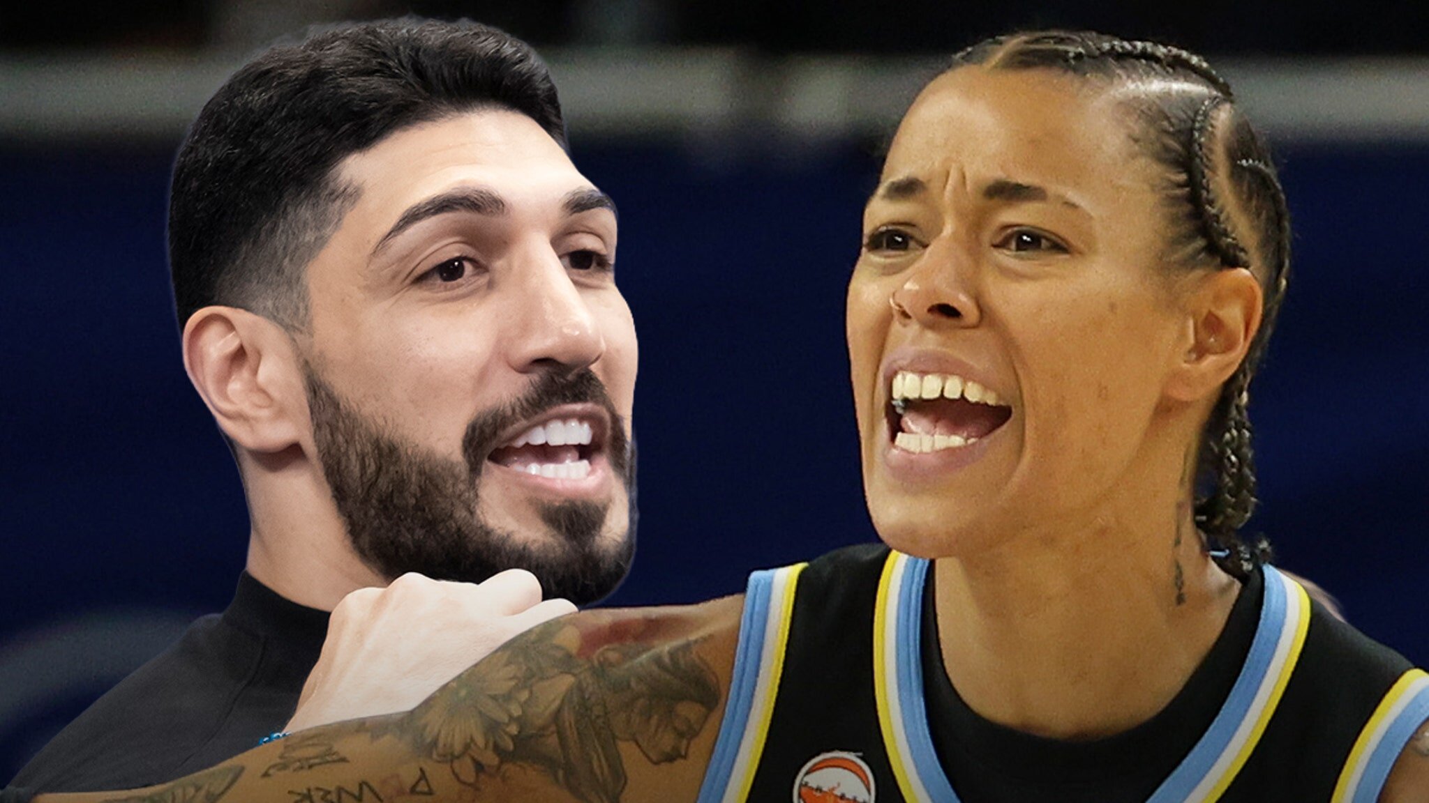 Ex-NBA Player Enes Kanter Freedom Ejected From WNBA Game After Altercation With Player