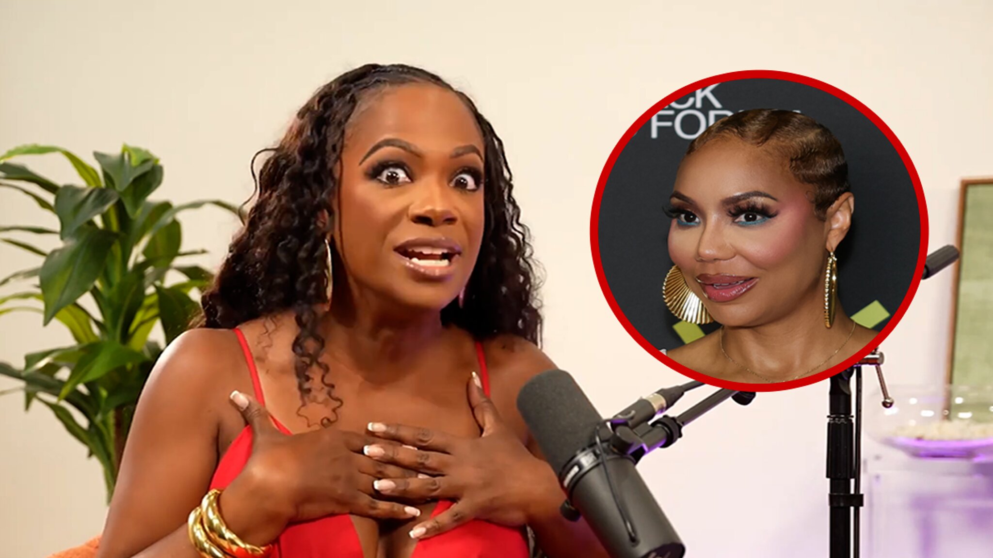 Kandi Burruss Unloads on 'Fake' Tamar Braxton After Awkward Encounter