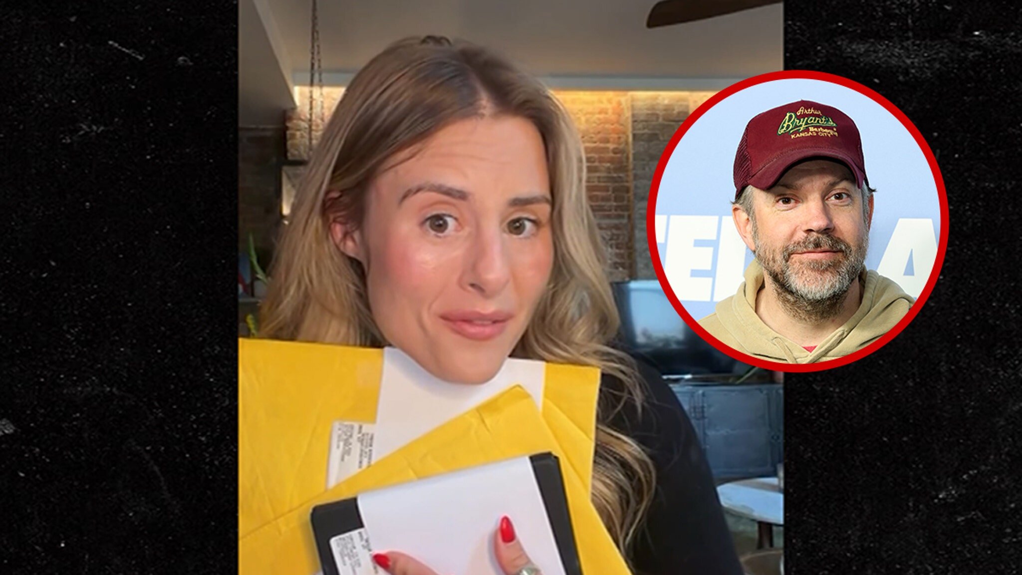 Jason Sudeikis Fan Keeps Getting His Mail ... Here's How She Got It Back to Him