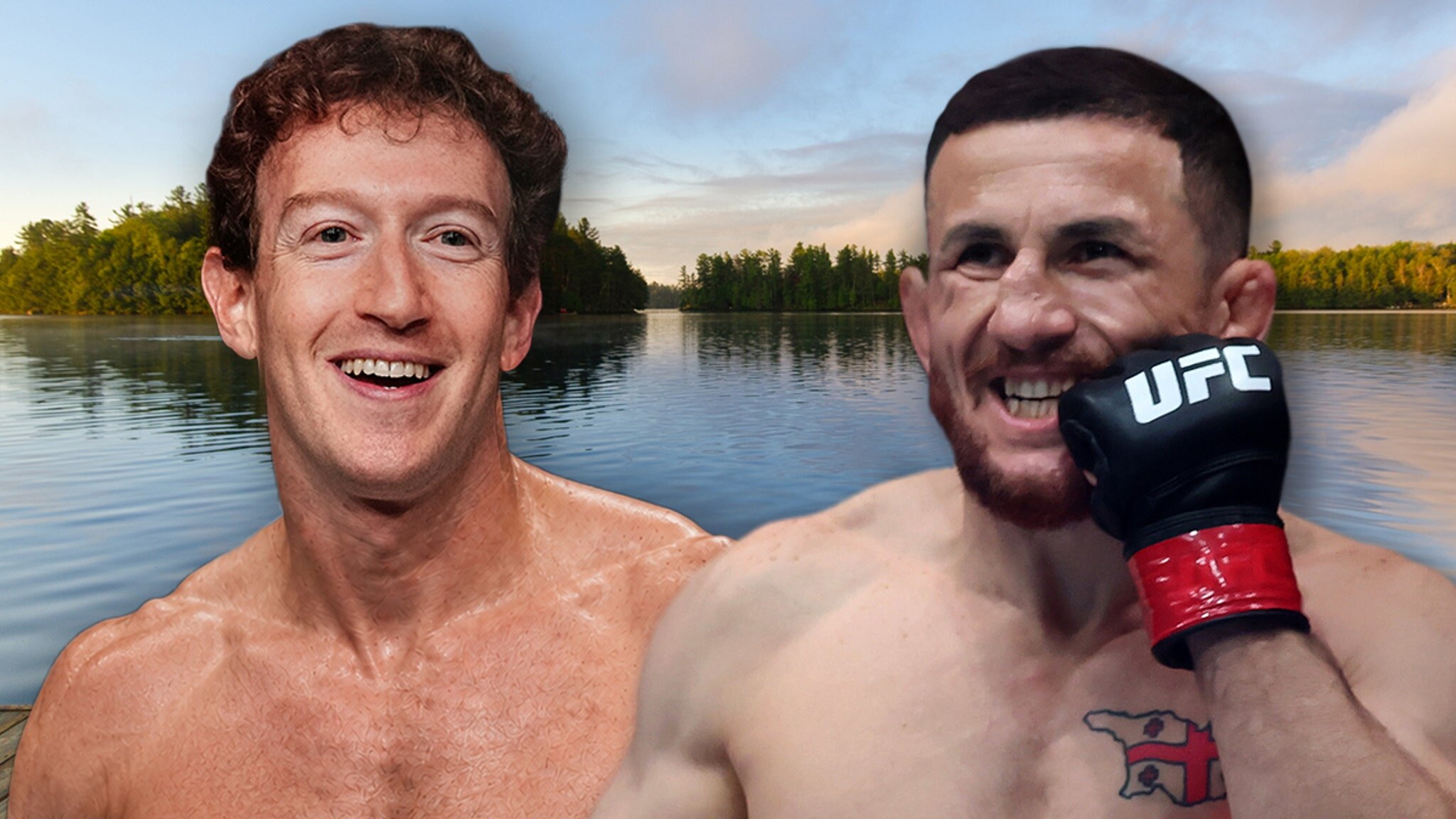 Mark Zuckerberg Spars Pro UFC Fighter on Barge in the Middle of A Lake