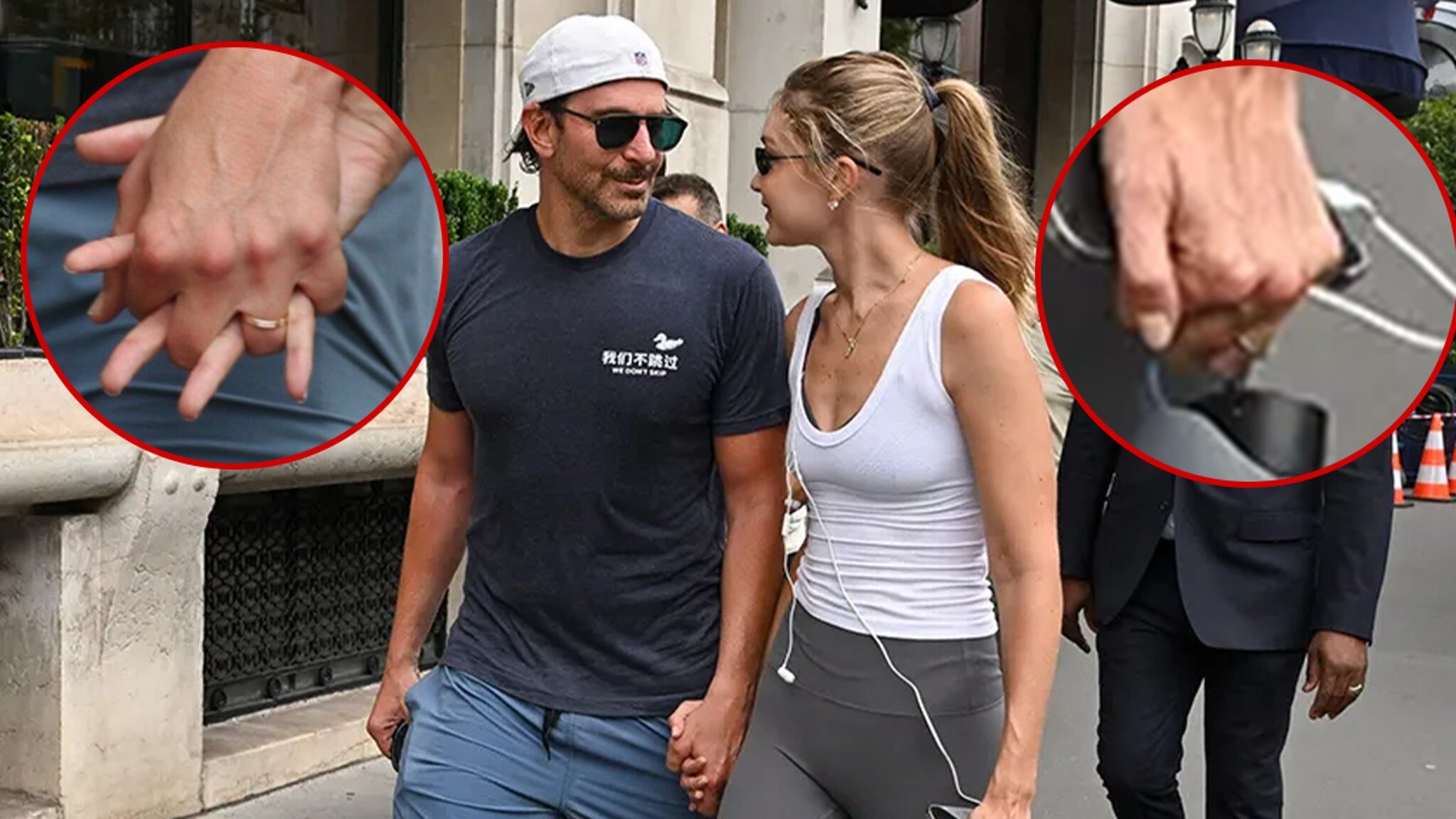 Gigi Hadid and Bradley Cooper Wear Matching Rings, Spark Marriage Rumors