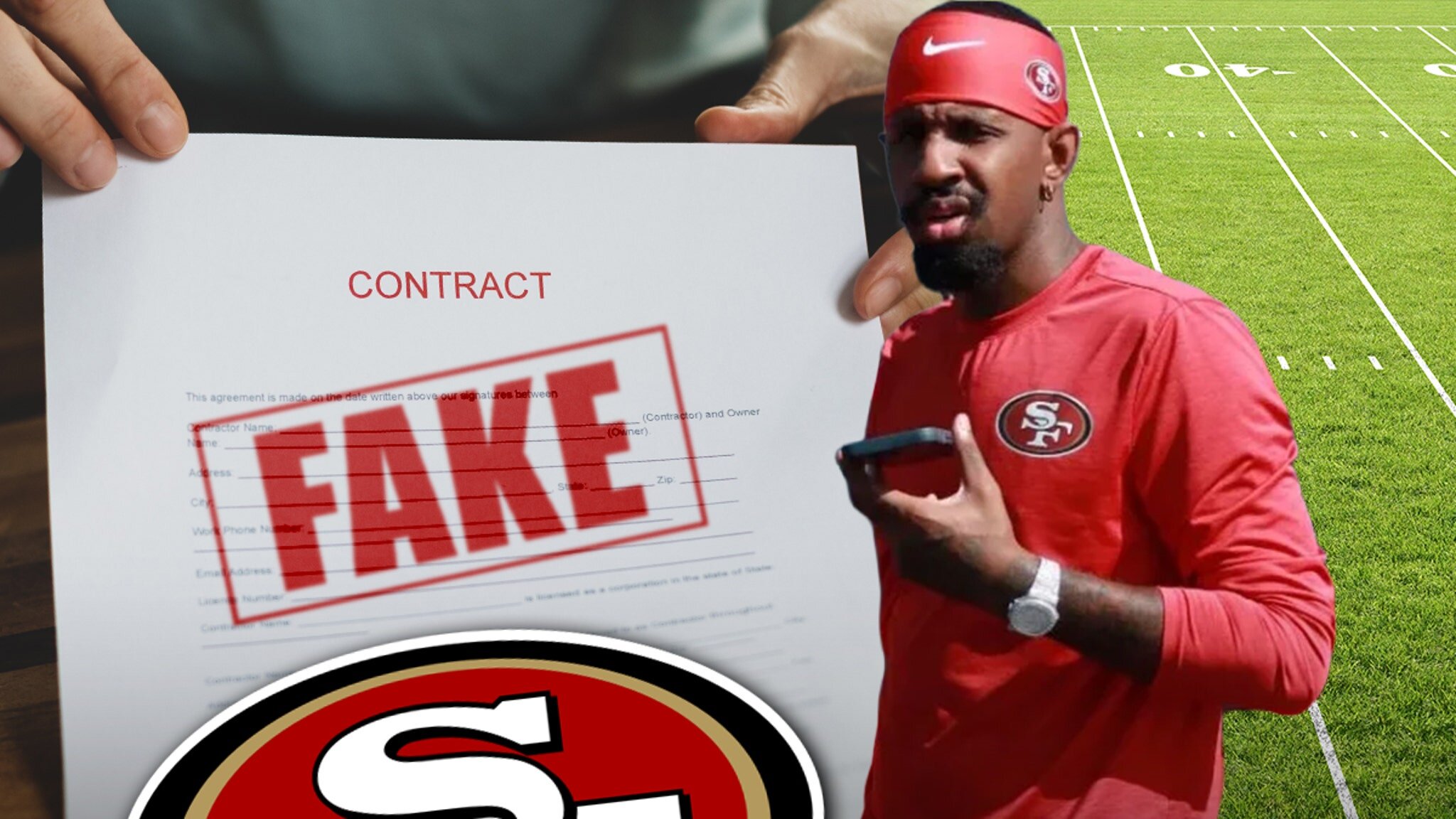 Daejon Love's Fake 49ers Act Included a Staged Signing Day, Video Shows
