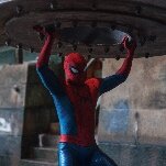 Is there any good reason for Spider-Man to eat this much Little Caesars?