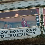 Netflix is making a guy live in a billboard to promote its latest low-grade thriller