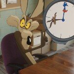 Coyote Vs. Acme takes its silliness all the way to the top