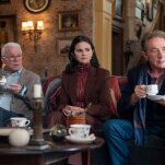 Only Murders In The Building's trio (and their fabulous coats) head to the U.K. in season 6 first look