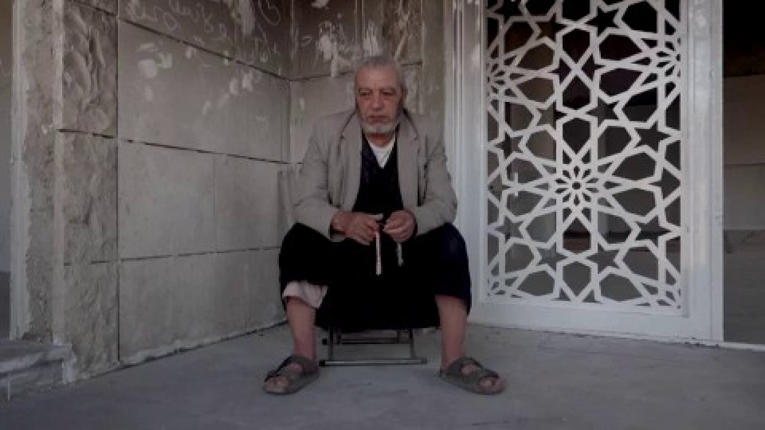 NBC News speaks with Palestinian in West Bank whose home is surrounded by Israeli settlers