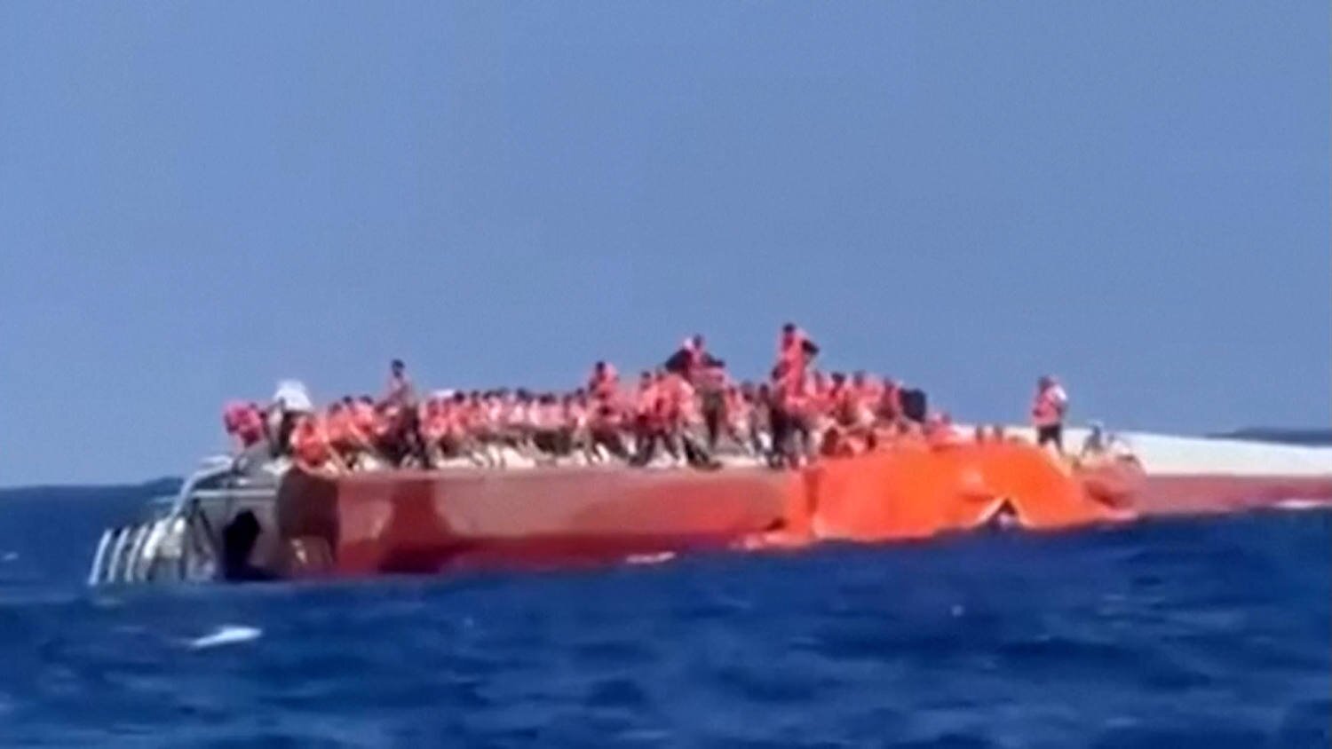Ferry carrying nearly 270 passengers and crew capsizes off northern Cyprus
