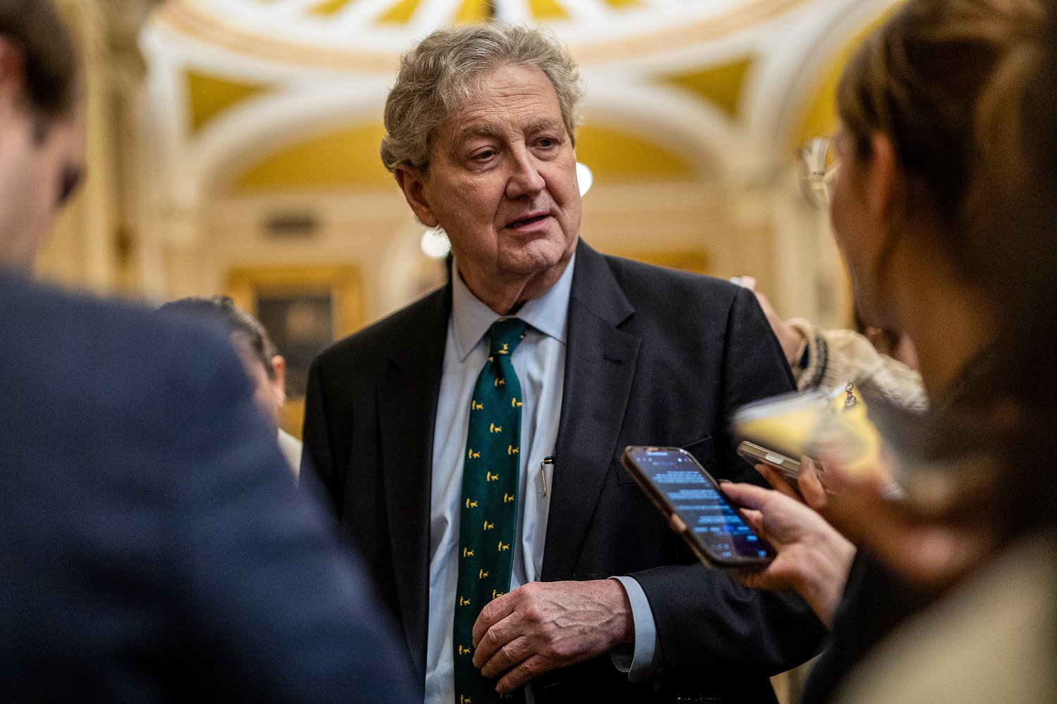 Sen. John Kennedy says he’d exclude Jan. 6 rioters from an ‘anti-weaponization’ fund bill