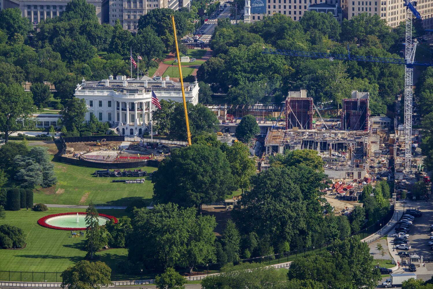 Trump says he’ll appeal decision halting ballroom construction to the Supreme Court