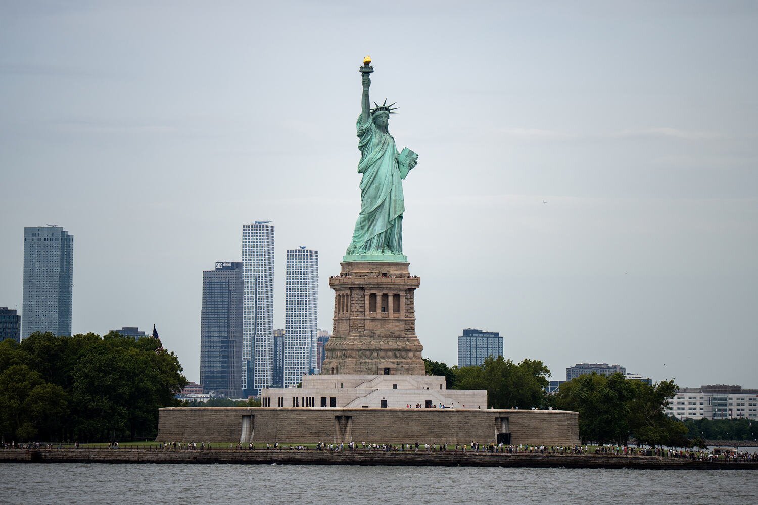 Boat captain arrested after vessel capsizes near Statue of Liberty, killing woman and child