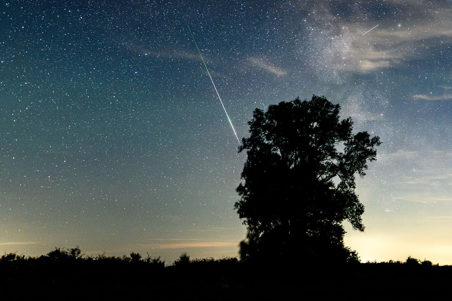 The most dramatic meteor shower of the summer peaks the day of a solar eclipse