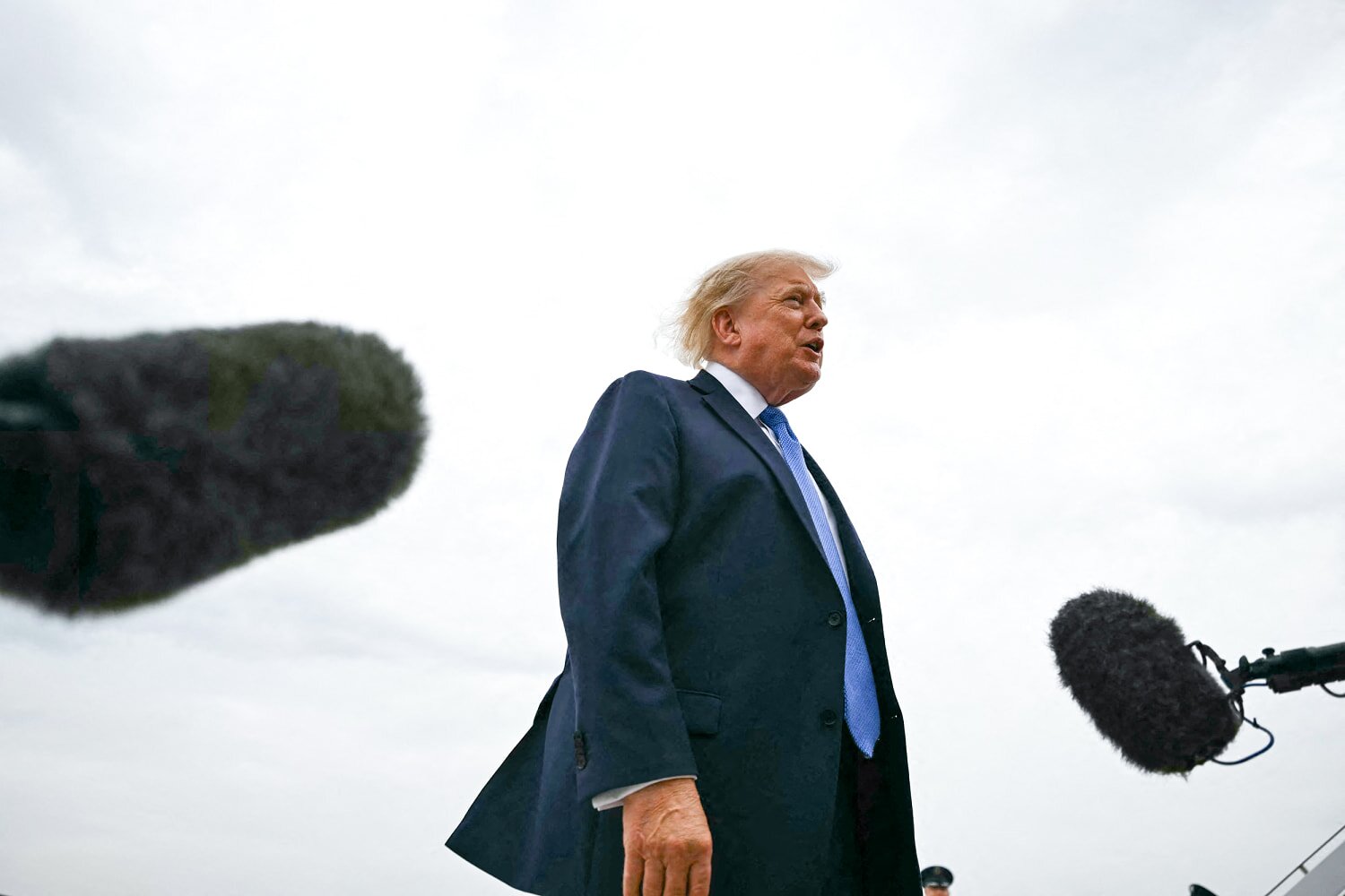 Trump dismisses concerns from families about grim conditions aboard USS Lincoln