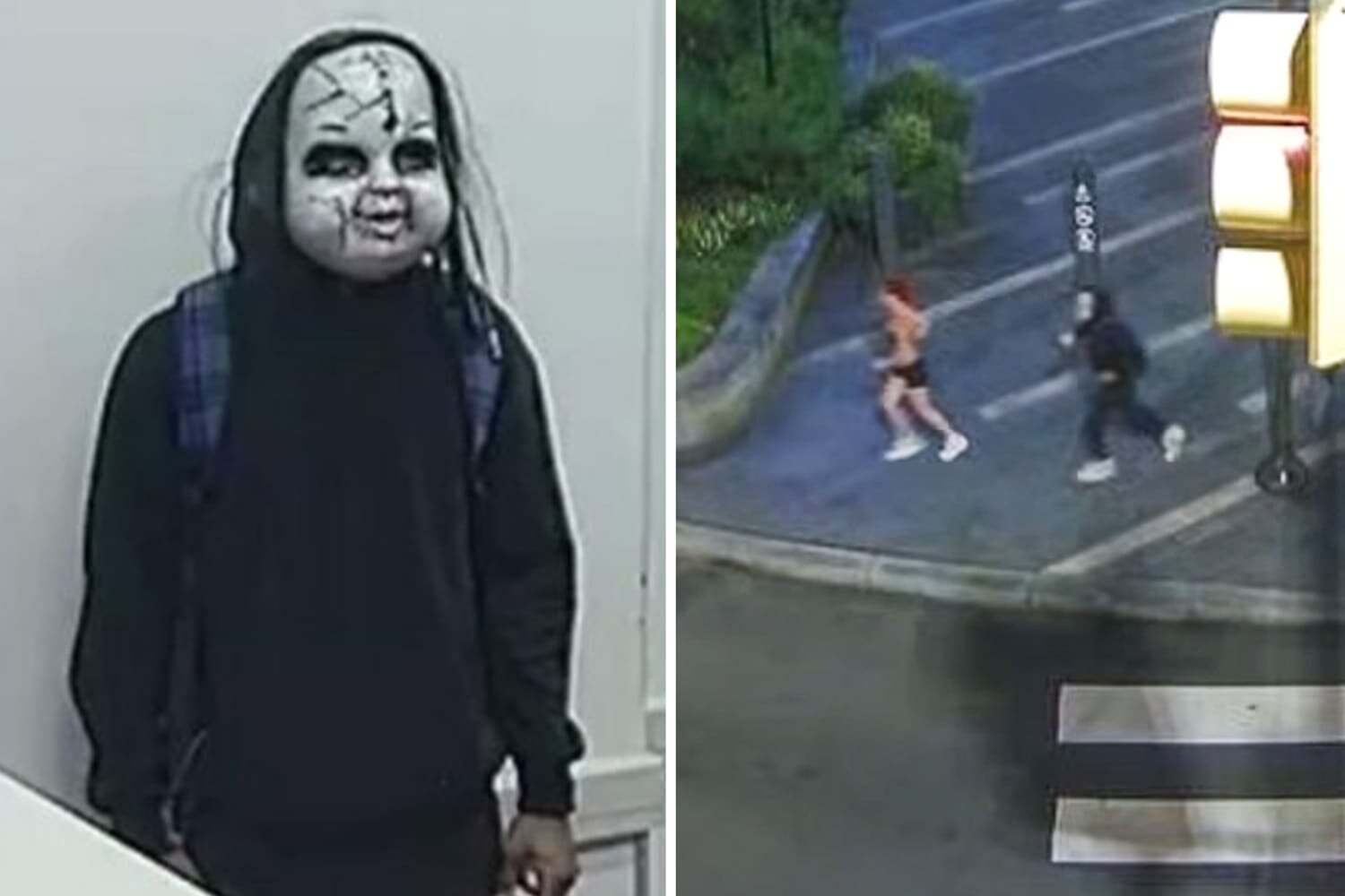 Suspect in Chucky-style mask wanted in Philadelphia after chasing jogger, police say