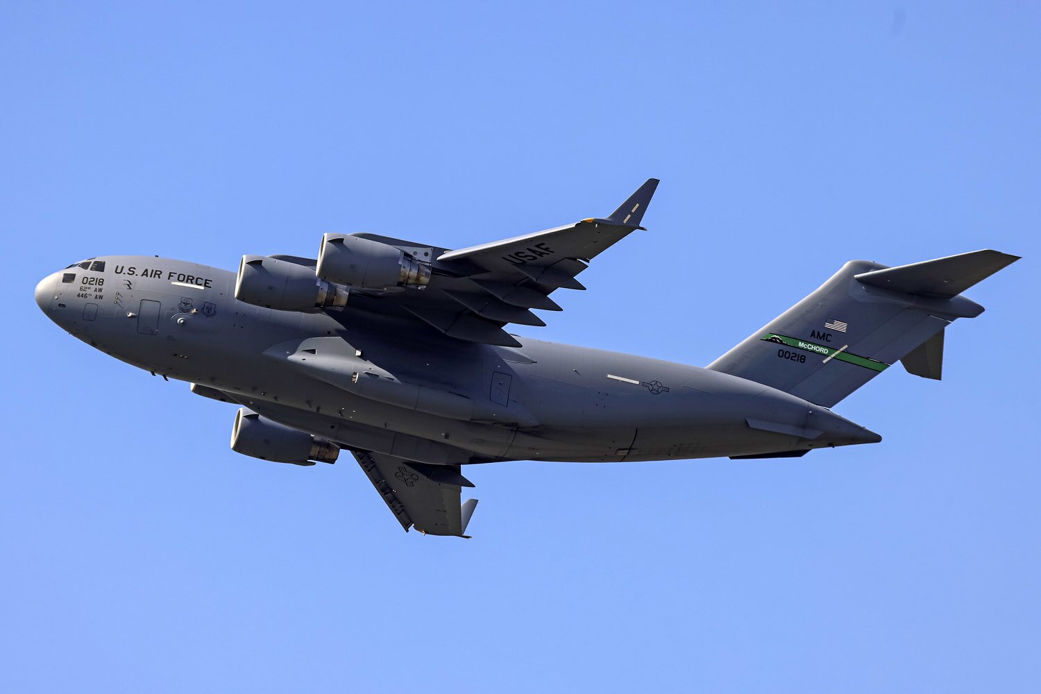 Mystery as U.S. military transport plane lands in Moscow
