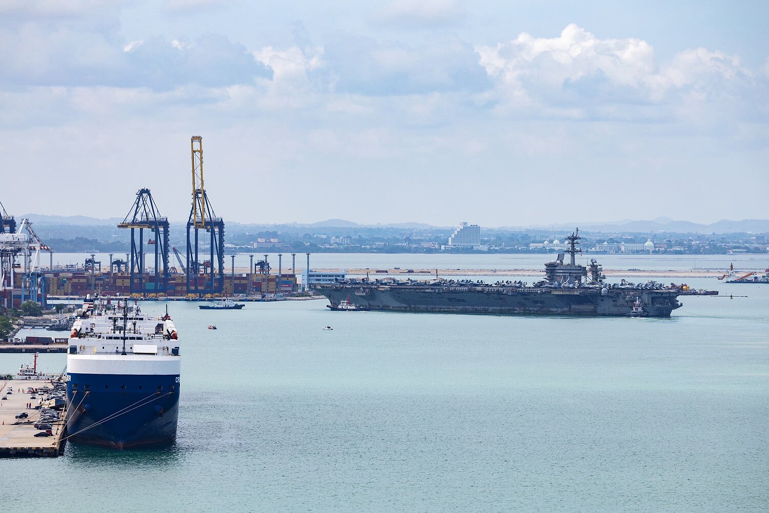 USS Abraham Lincoln arrives in Thailand after extended Iran deployment