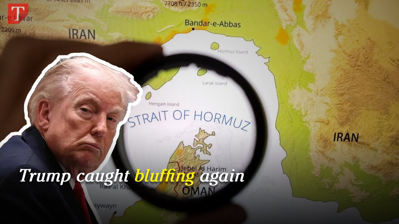 Trump caught bluffing again