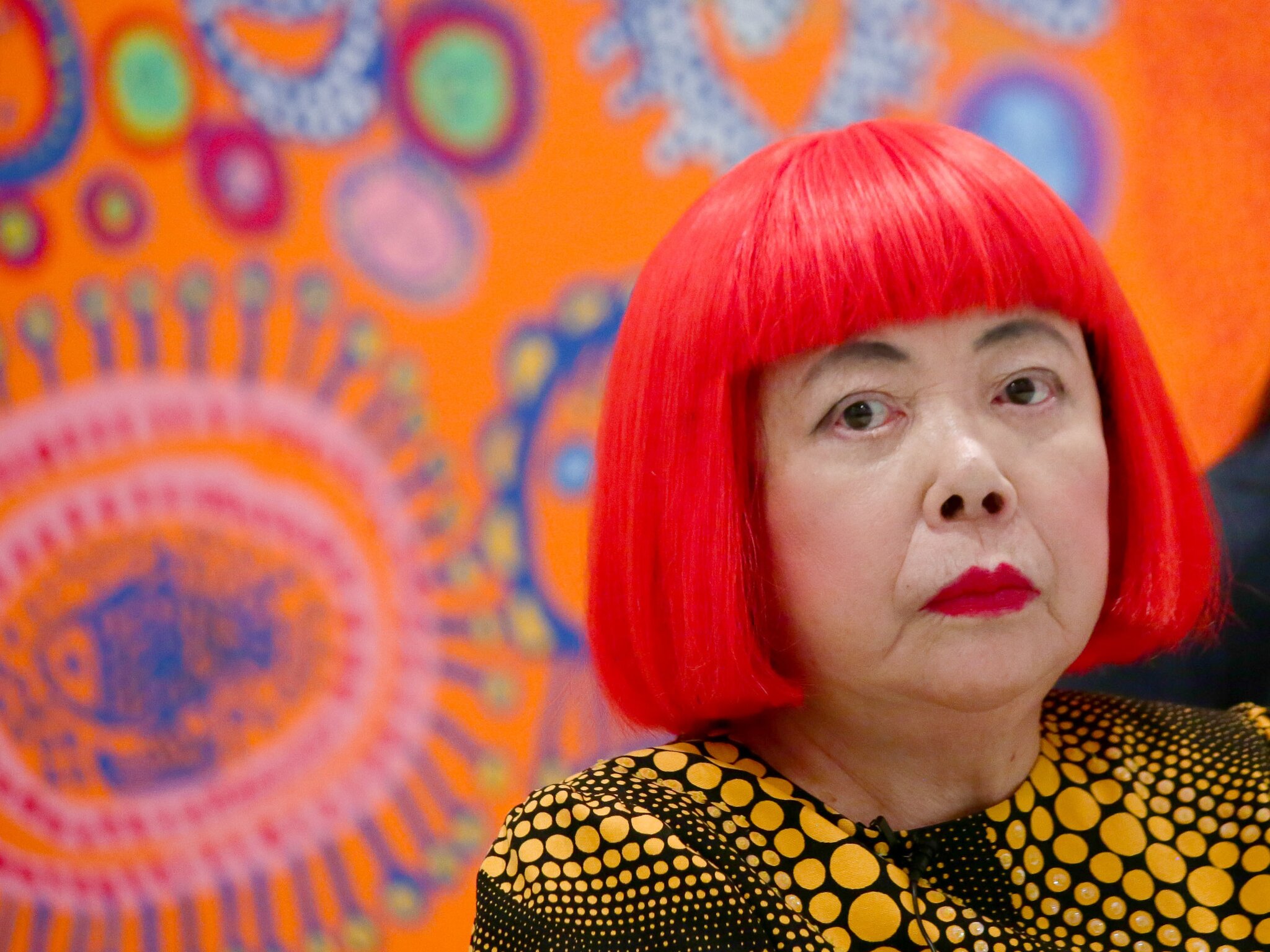 Yayoi Kusama, high priestess of polka dots, has died