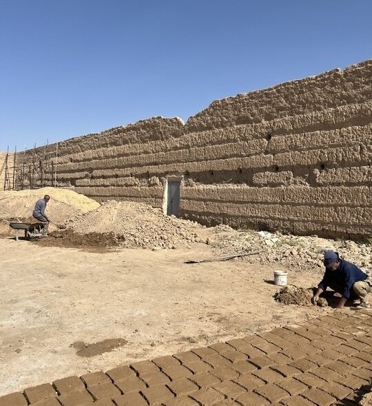 Restoration begins at historic Seb castle in central Iran