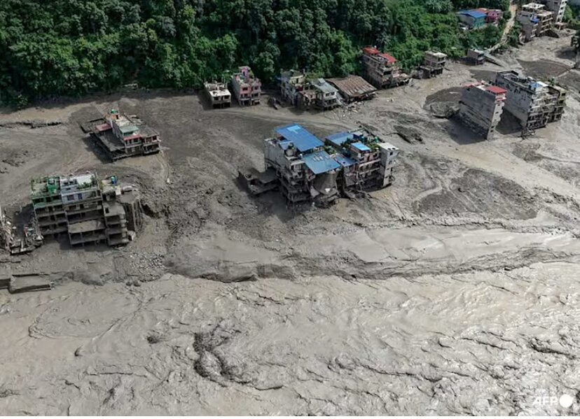 Massive flash flood hits Nepal-China border, hundreds of tourists missing