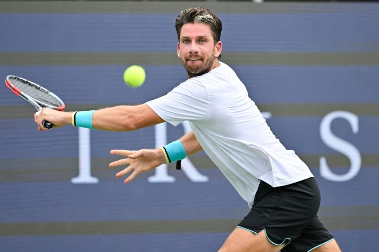 Battling Norrie survives match point to oust de Minaur