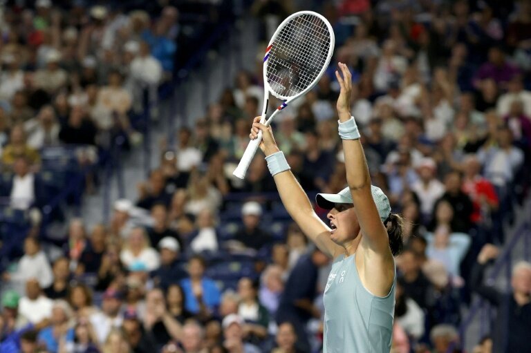 Swiatek downs Svitolina to reach first WTA final of 2026
