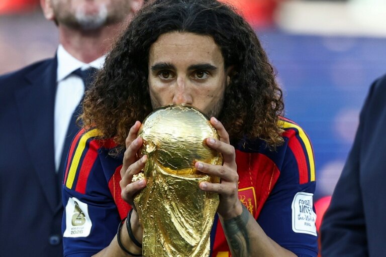 Cucurella keeps De la Fuente tattoo pledge after Spain World Cup win