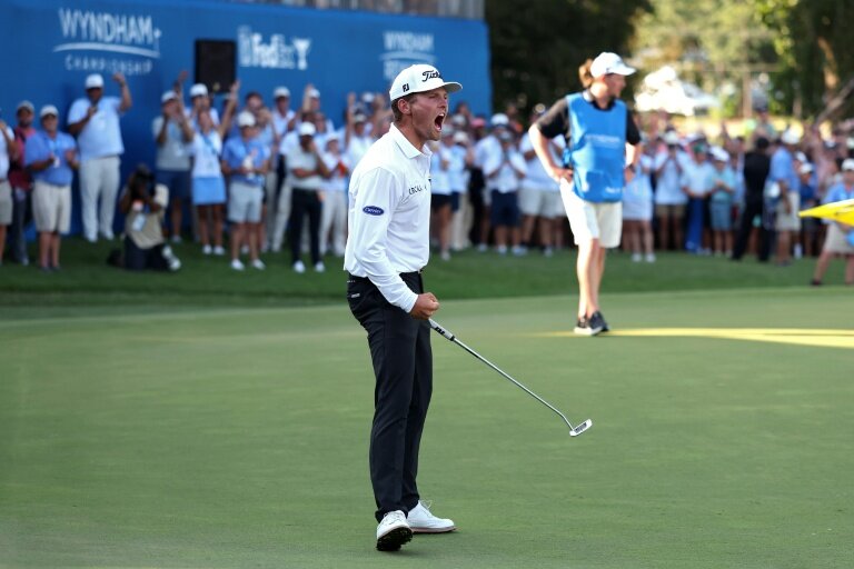 Brennan captures Wyndham crown for second PGA win