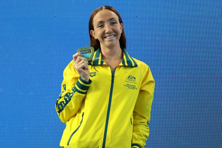 Pallister holds off Ledecky to win Pan Pacs 400m free title