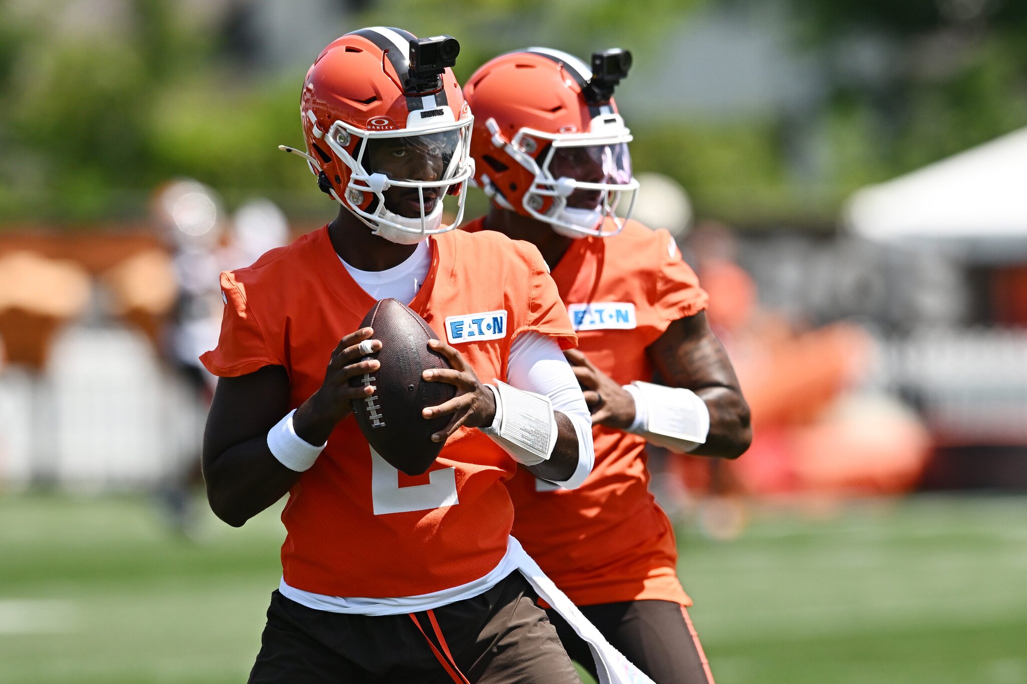 Shedeur Sanders, Deshaun Watson still figuring it out in Browns QB battle