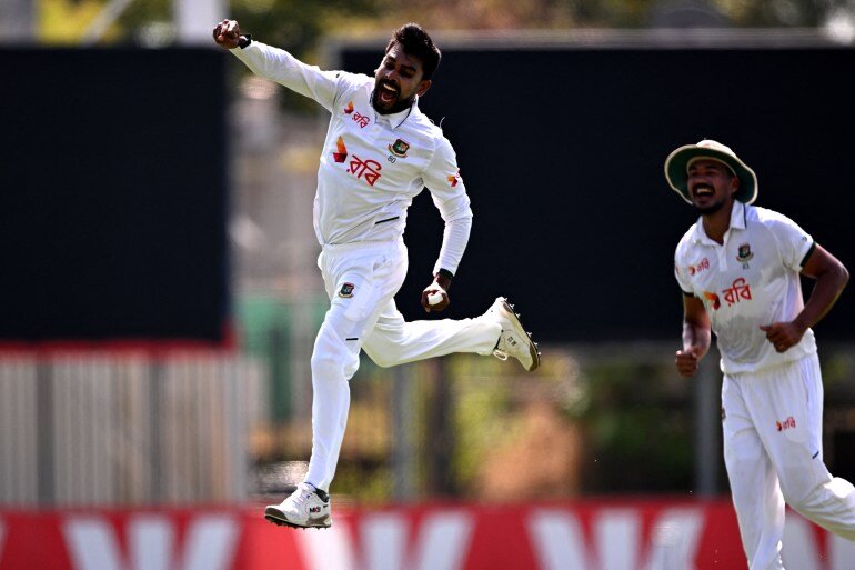 Bangladesh make history with first-ever Test cricket win in Australia