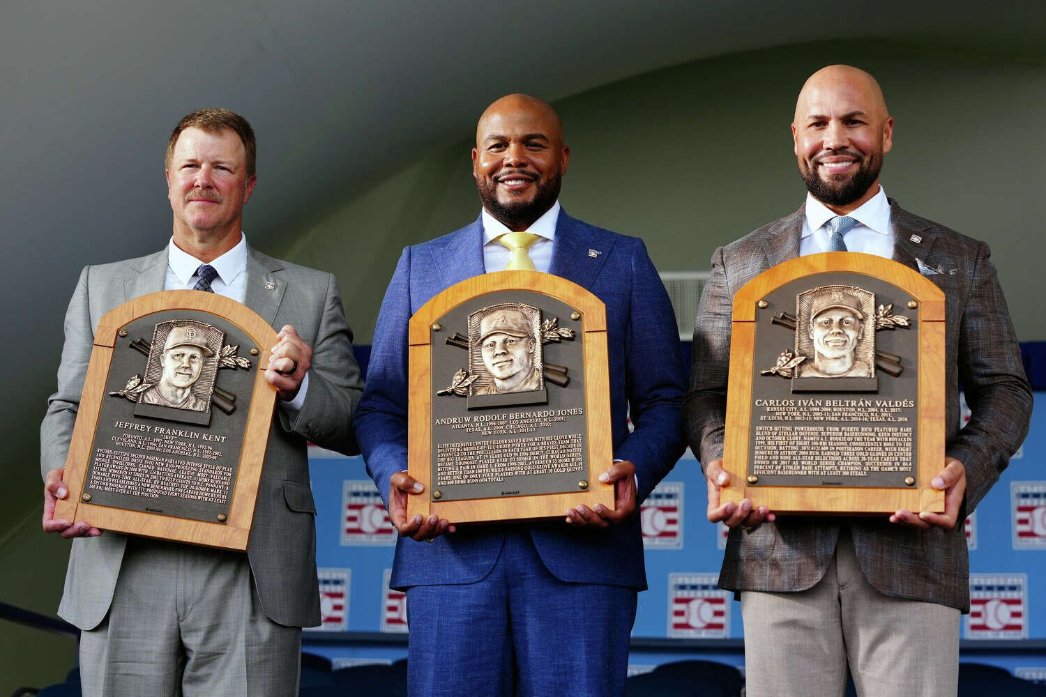Carlos Beltran, Andruw Jones, Jeff Kent enshrined into the Baseball Hall of Fame