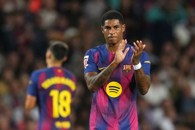 Marcus Rashford bids farewell to Barcelona as Manchester United star's dream collapses