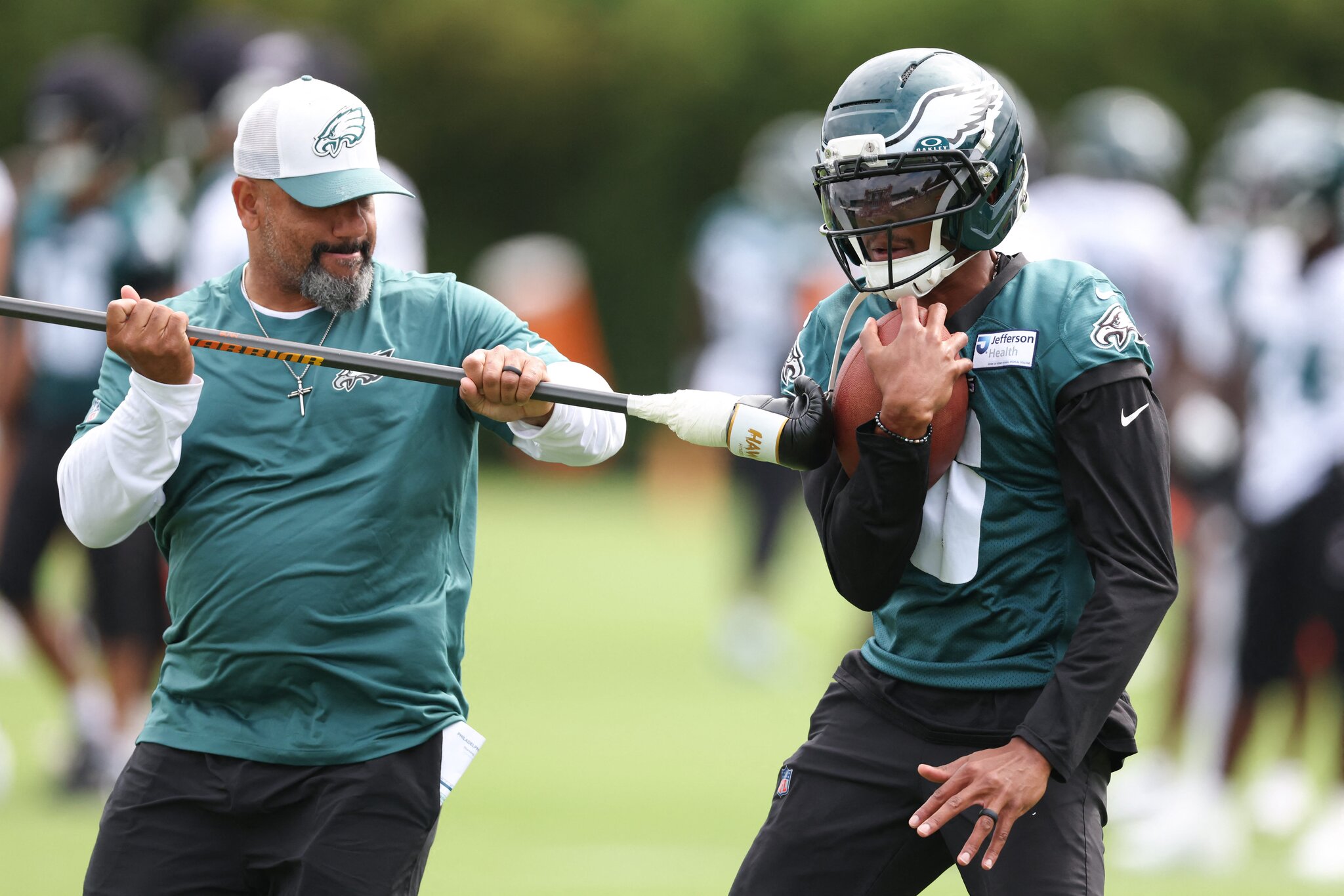 Eagles training camp diary: DeVonta Smith up for the battle vs. Quinyon Mitchell, stingy secondary