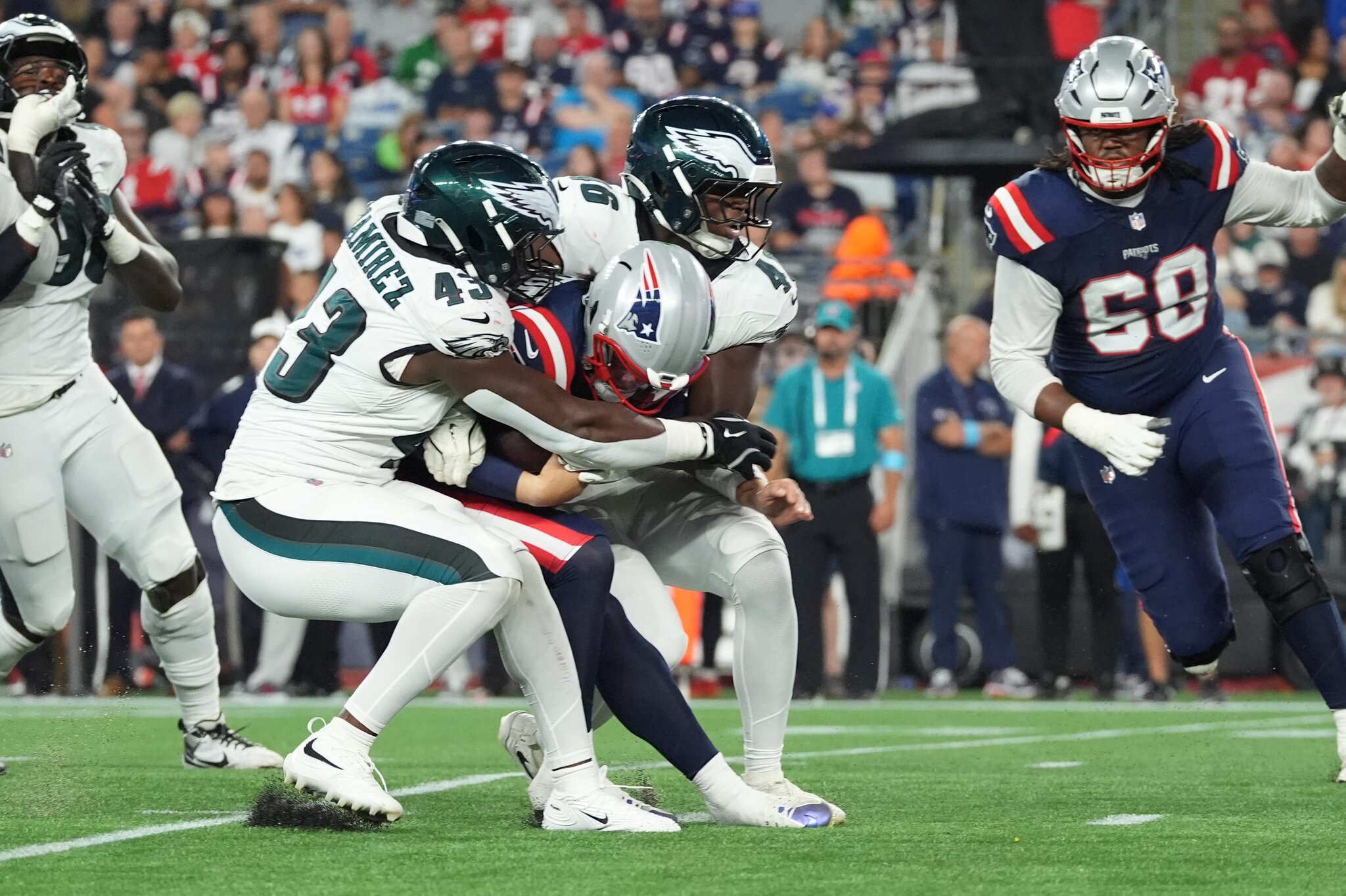 Eagles 53-man roster 2.0: Where things stand for Willie Lampkin, Joshua Weru a week ahead of cut-down day