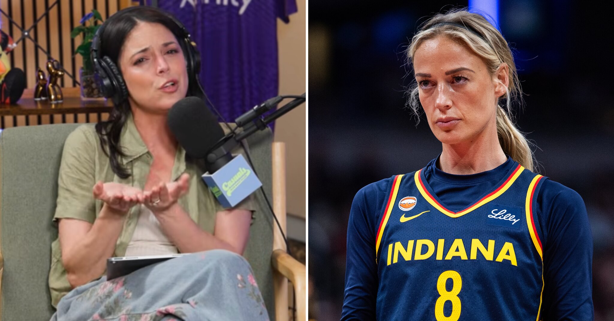 Katie Nolan calls out Sophie Cunningham over trans athlete take: ‘You don’t really have critical thinking skills