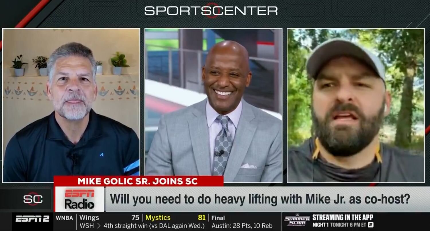 Mike Golic Jr. joins Monica McNutt’s defense after his own unconventional ‘SportsCenter’ appearance