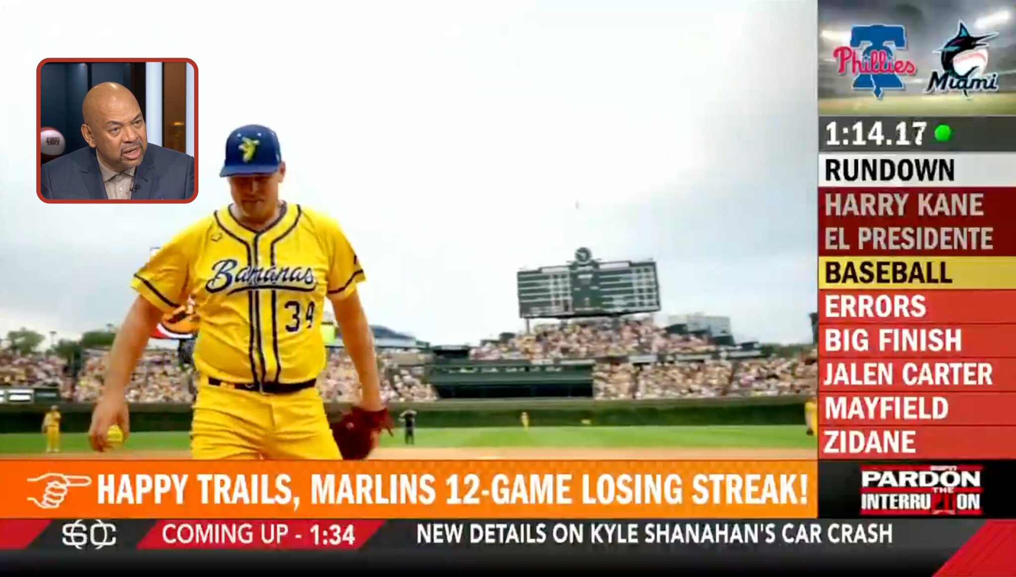 Michael Wilbon refuses to acknowledge the Savannah Bananas: ‘I’m not down with that